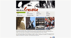 Desktop Screenshot of cracoviaguia.pl